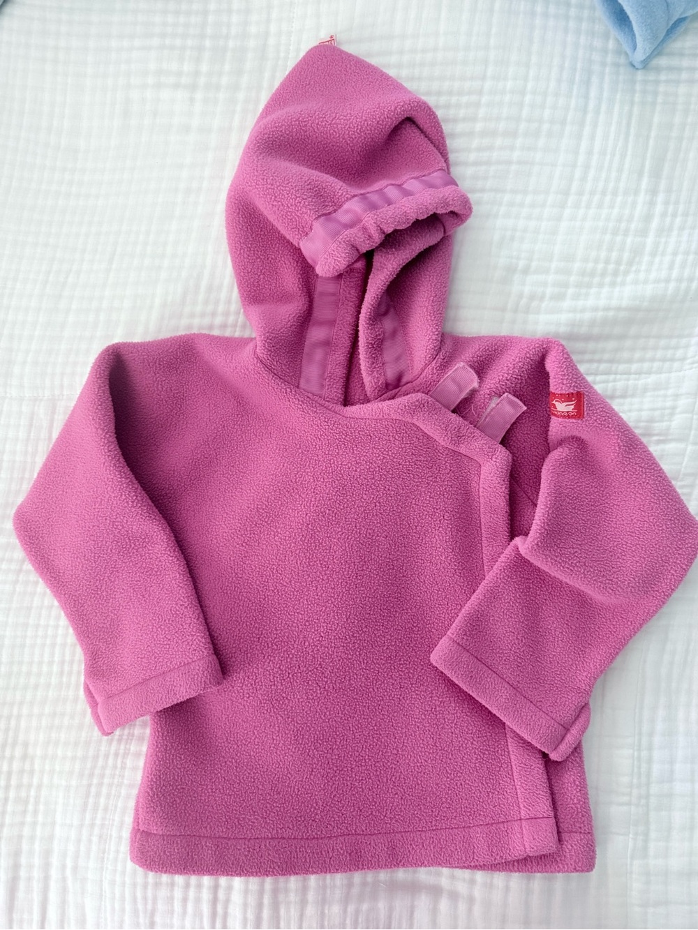 Widgeon Kids Pink Fleece Hooded coat